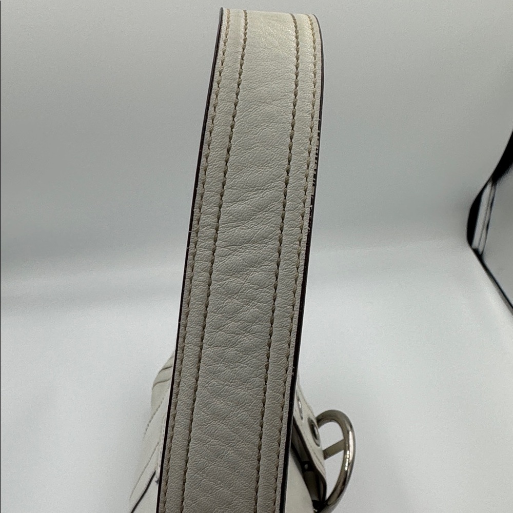 Coach Y2K Chalk White SoHo Pocket Leather Shoulder Bag - Picture 4 of 15